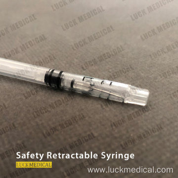 Single Dose Syringe with Automatic Safety Device